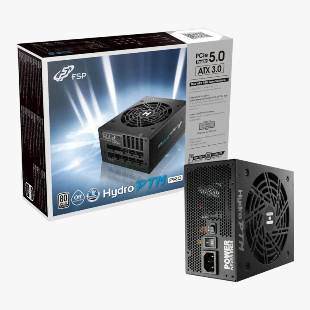 FSP 1000W HYDRO PTM PRO 80 PLUS Platinum Power Supply  (ATX3.0)(PCIe5.0)FSP