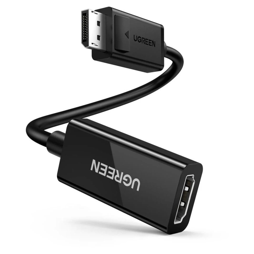 محول UGREEN 4K 60Hz DP إلى HDMI (MM137) - اتصال DisplayPort إلى HDMI عالي الدقة