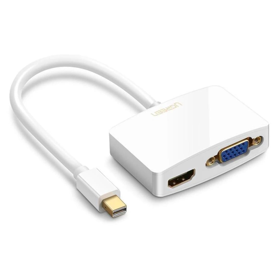محول 2 في 1 Mini DP إلى HDMI VGA من UGREEN (MD115) - حلول عرض مبسطة