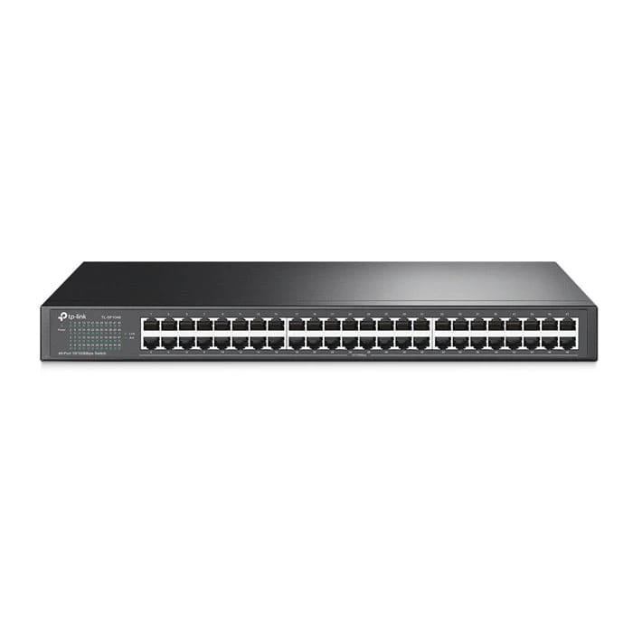 محول TP-Link TL-SF1048 48 منفذ 10/100 ميجابايت/ثانية للتركيب على الرف