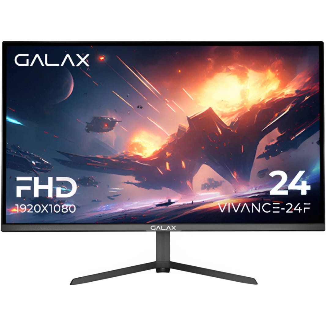 Galax Vivance-24F 24'' 144HZ 1MS Fast IPS SRGB 100% G-SYNC Gaming Monitor (HDMI 2.1)