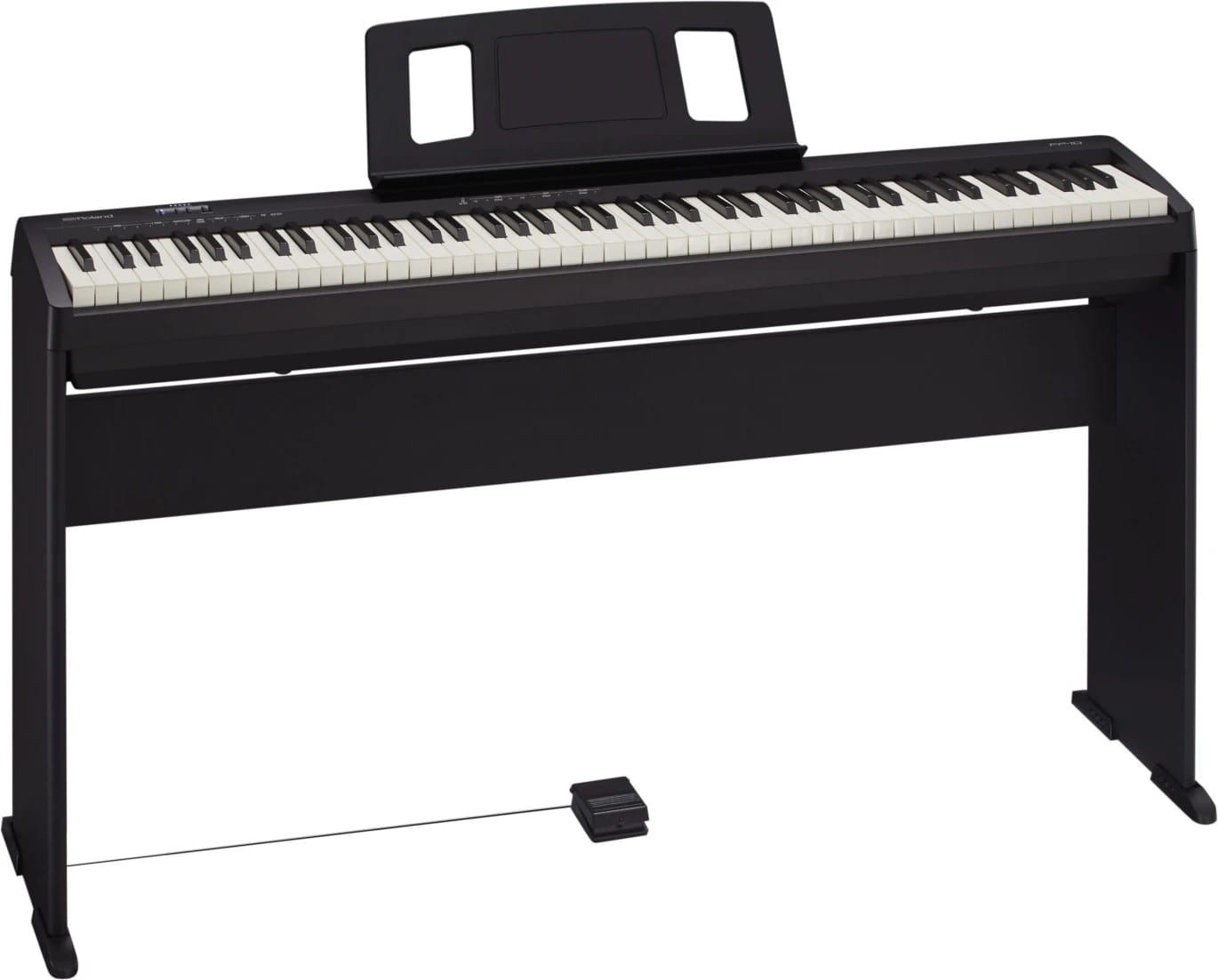 Roland FP-10 Digital Piano with wooden stand