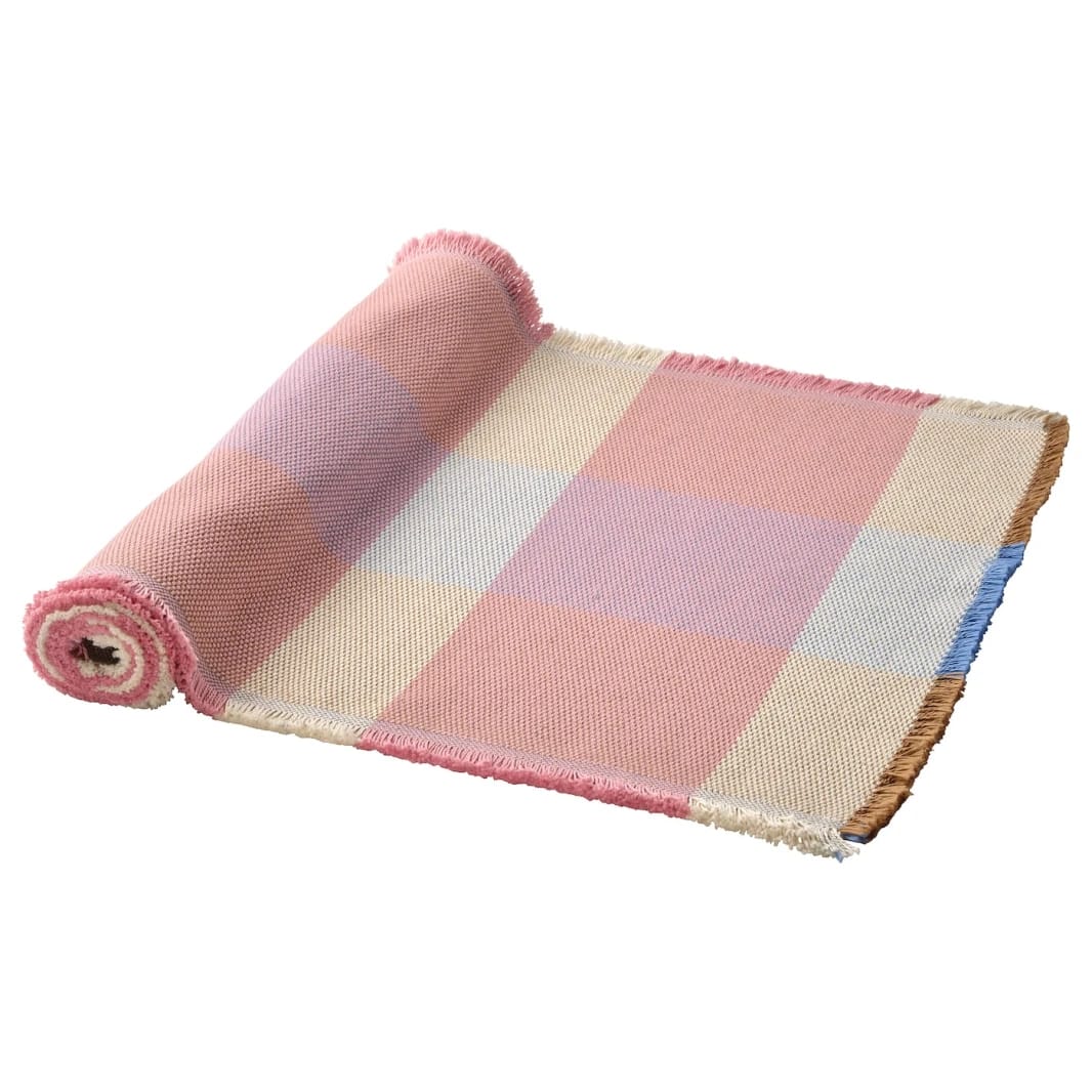 Table-runner, patterned/multicolour, 35x130 cm