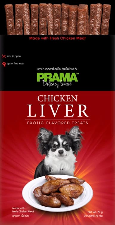 Prama Chicken Liver Dog Treats 70g