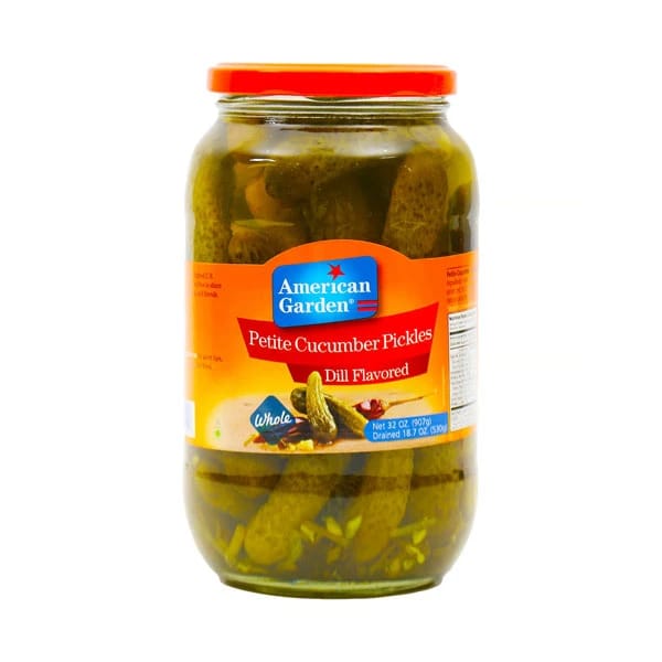 American Garden Petite Dill Pickles 907g
