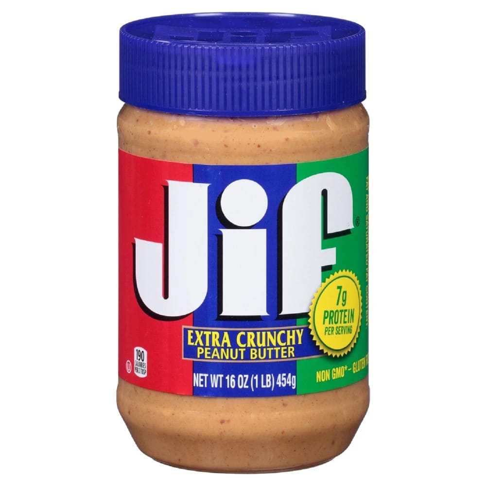Jif Extra Crunchy Peanut Butter 454g