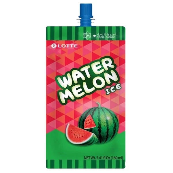 Lotte Watermelon Ice Cream 160ml