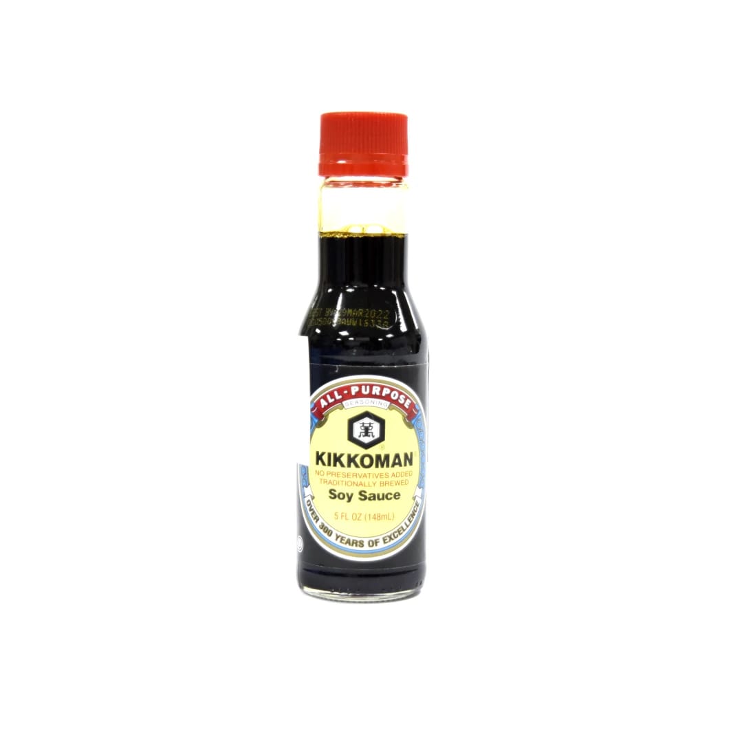kikkoman naturally brewed soy sauce 148ml