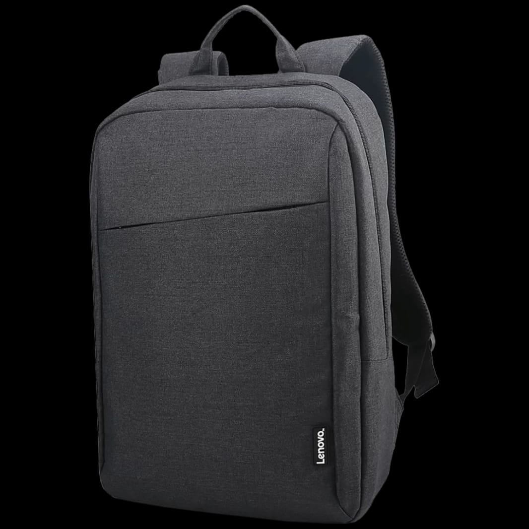 Lenovo B210 Backpack up to 16-Inch Laptop/Tablet, Durable, Water-Repellent, Lightweight, Clean Design, Sleek for Travel, Business Casual or College - Black