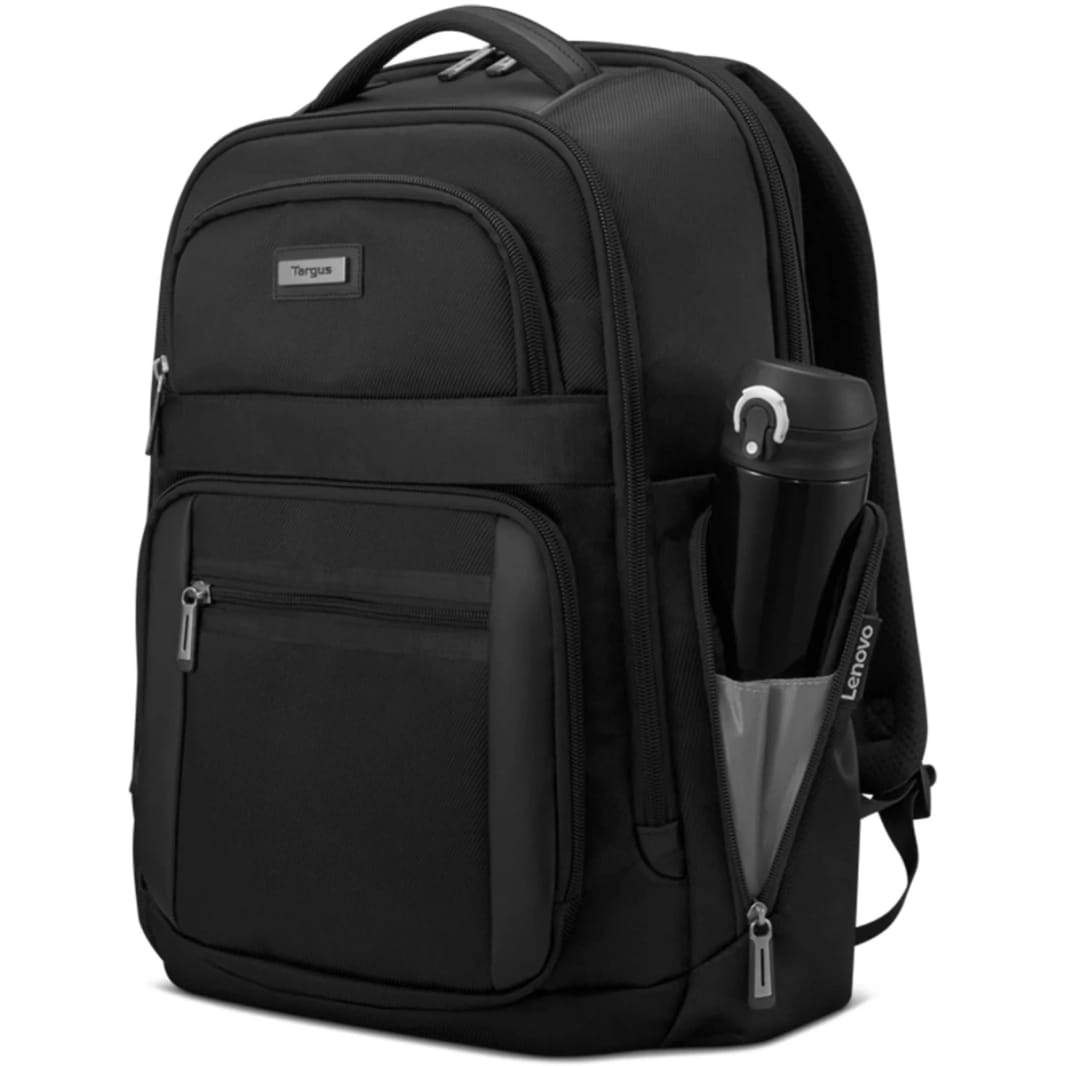 Lenovo Select Targus 16-inch Mobile Elite Backpack Dedicated Protective Laptop Water-resistant Two Water Bottle - Black