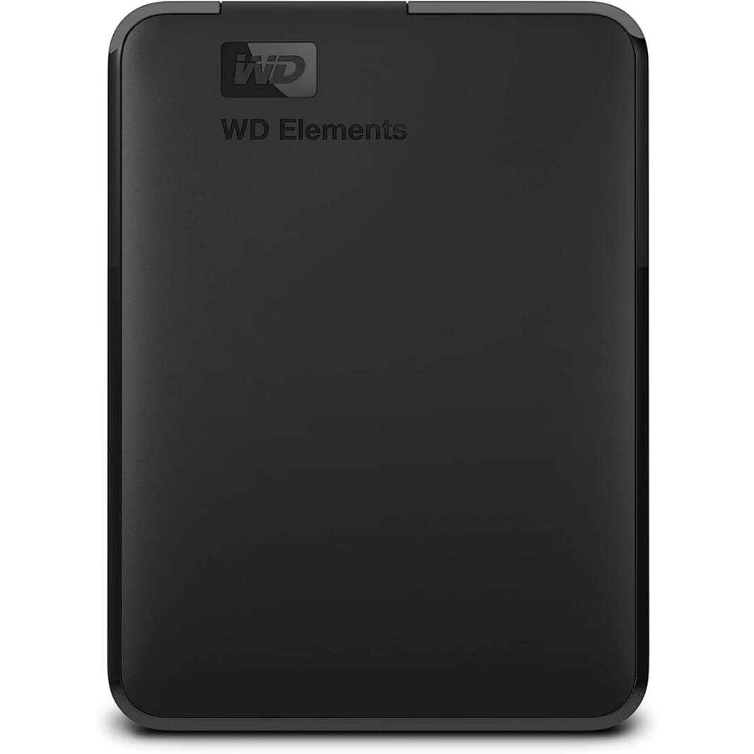 WD 4TB Elements Portable HDD External Hard Drive USB 3.0 For PC & Mac Plug & Play Ready - Black
