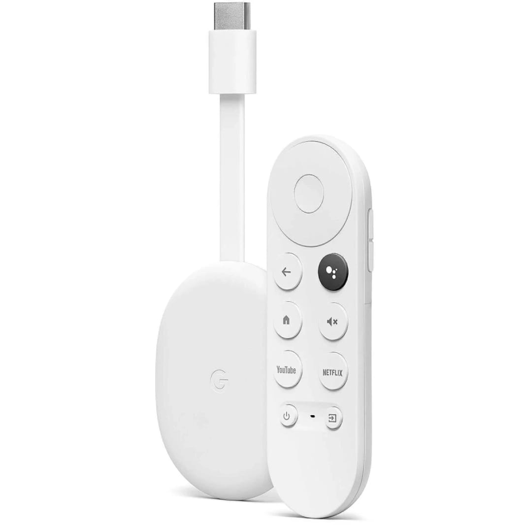 Google Chromecast مع Google TV - بث ترفيهي بدقة 4K - Snow