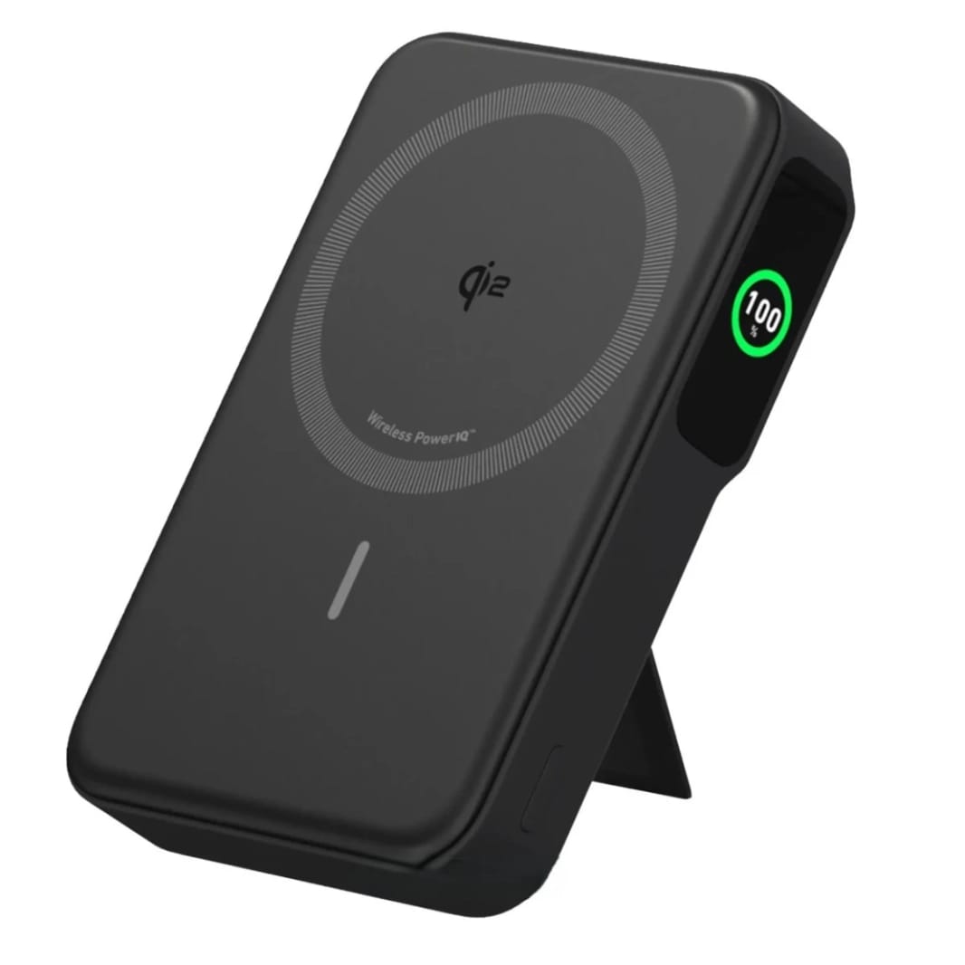 Anker MagGo power Bank 10000mAh Ultra-fast Magnetic Charging 15W USB Type-C with smart Display - Black