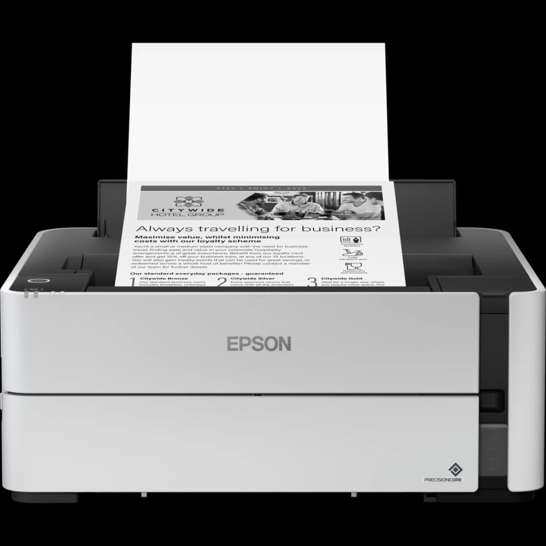 Epson EcoTank M1140 Mono Ink Tank System Printer Duplex USB UP TO 20 ppm with Ink support 11000 Page