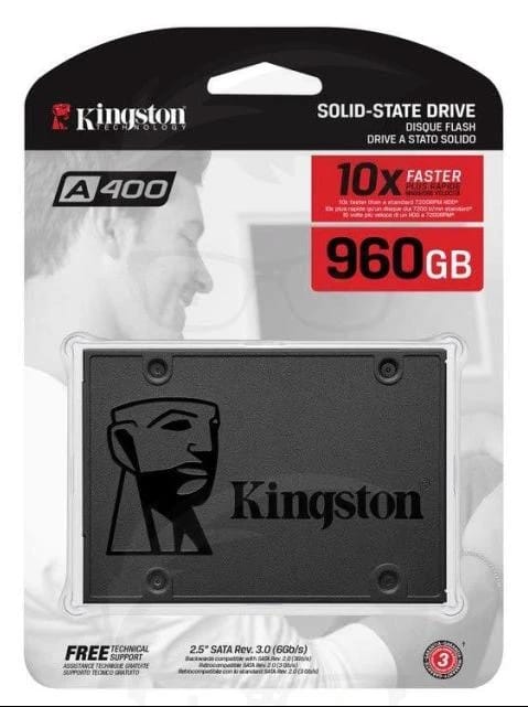كينغستون A400 SSD 960 جيجابايت ساتا 3