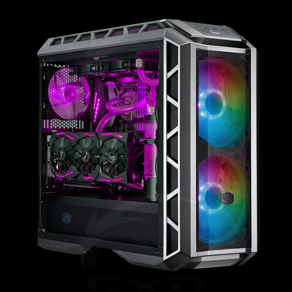 COOLER MASTER H500P Mesh Gray ARGB Gaming Case