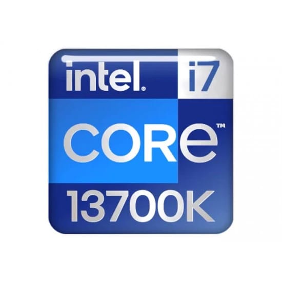 معالج INTEL CORE I7 13700k من الجيل الثالث عشر، 16 نواة، 5.4 جيجاهرتز، 54 ميجابايت، غير مفتوح - درج
