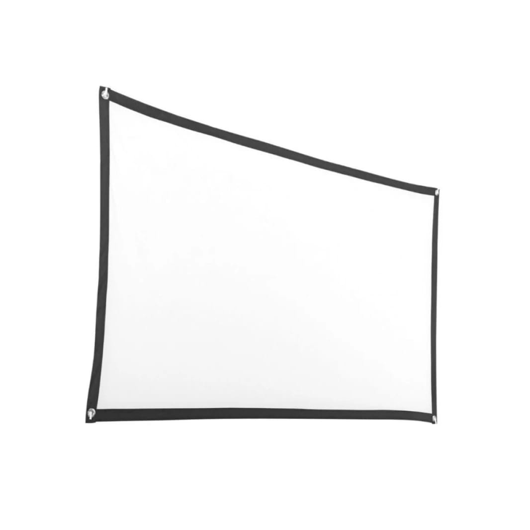 Projector Screen (210cmX120cm) Manual Portable