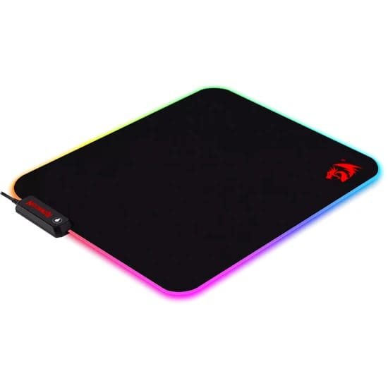 لوحة ماوس ألعاب REDRAGON PLUTO P026 RGB (33*26*3MM) ناعمة غير لامعة مع قاعدة غير قابلة للانزلاق