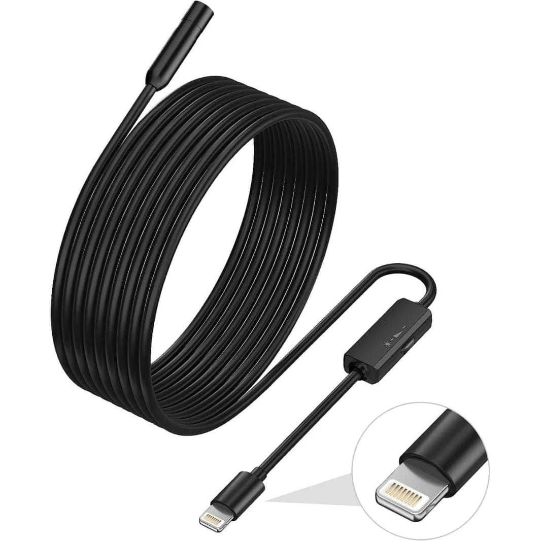 IP68 Waterproof 7.9mm Lens Endoscope Camera for iPhone (3.5M)