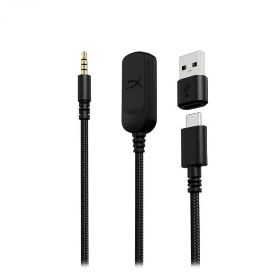 سماعة رأس سلكية للألعاب HYPERX CLOUD III 53 MM DRIVERS DTS:X® SPATIAL AUDIO ULTRA-CLEAR LED MICROPHONE - أسود