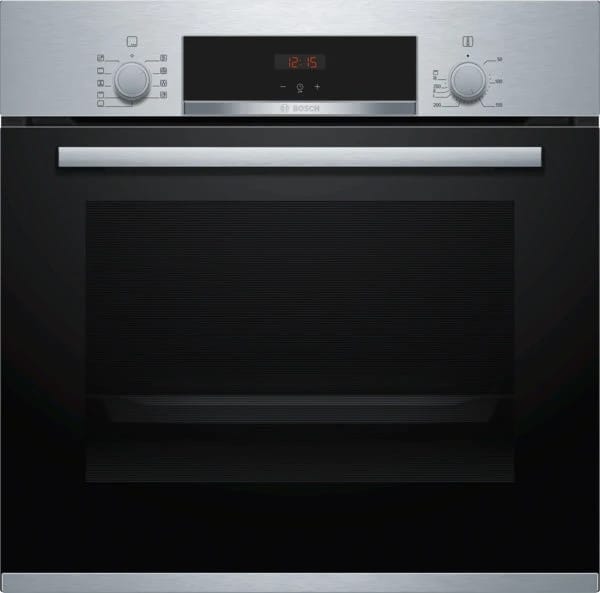 Built In Elec Oven 60cm Serie4 66Lit Eco Clean Back S.Steel