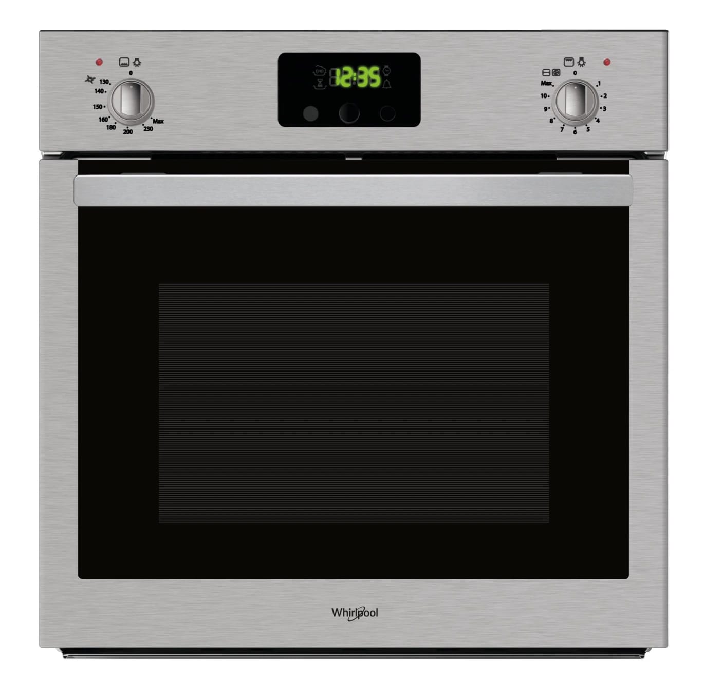 Built in Gas Oven Elec Grill 60cm  60lit With Fan S.Steel Led Screen