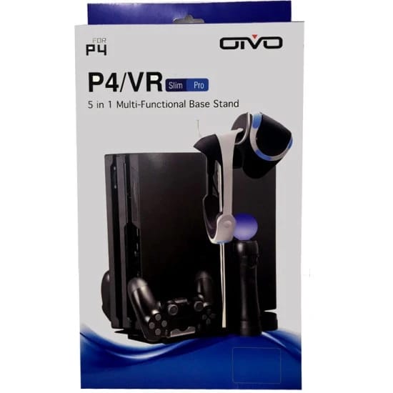 حامل قاعدة متعدد الوظائف 5 في 1 من OIVO لجهاز PS4 ( SLIM/PRO ) / VR