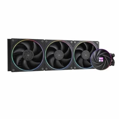 Thermalright Aqua Elite 360 BLACK ARGB V2 CPU Liquid Cooler, High Performance AIO w/ 3x TL-S12 Fans, LGA1700