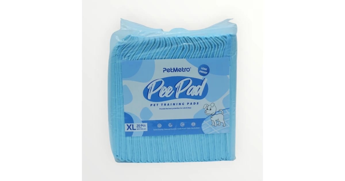 Petmetro Pee Pad XL - 20 pcs (60×90 cm)