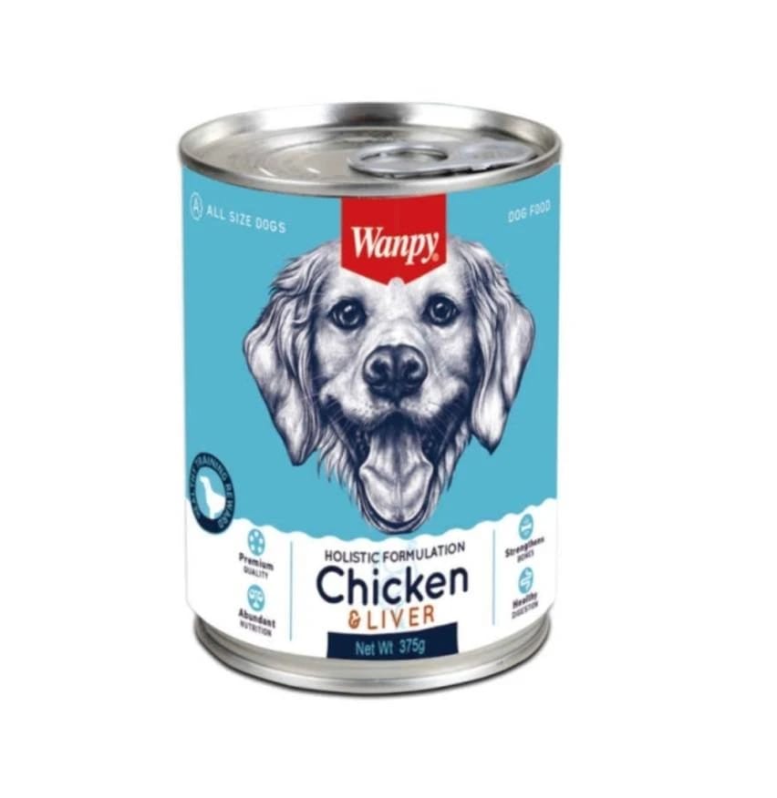 Wanpy can chicken&shrimp 95g