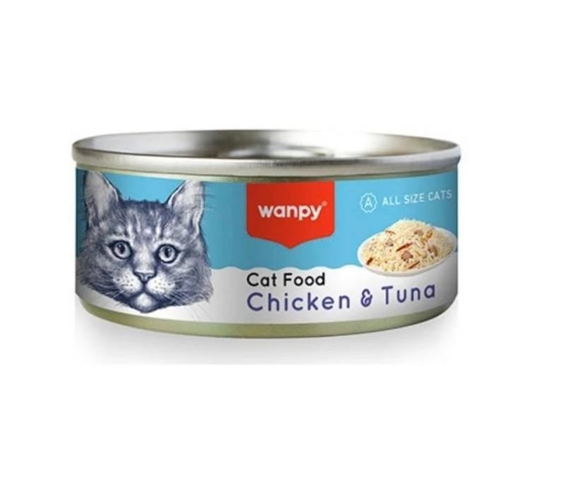 Wanpy can chicken&Codfish 95g