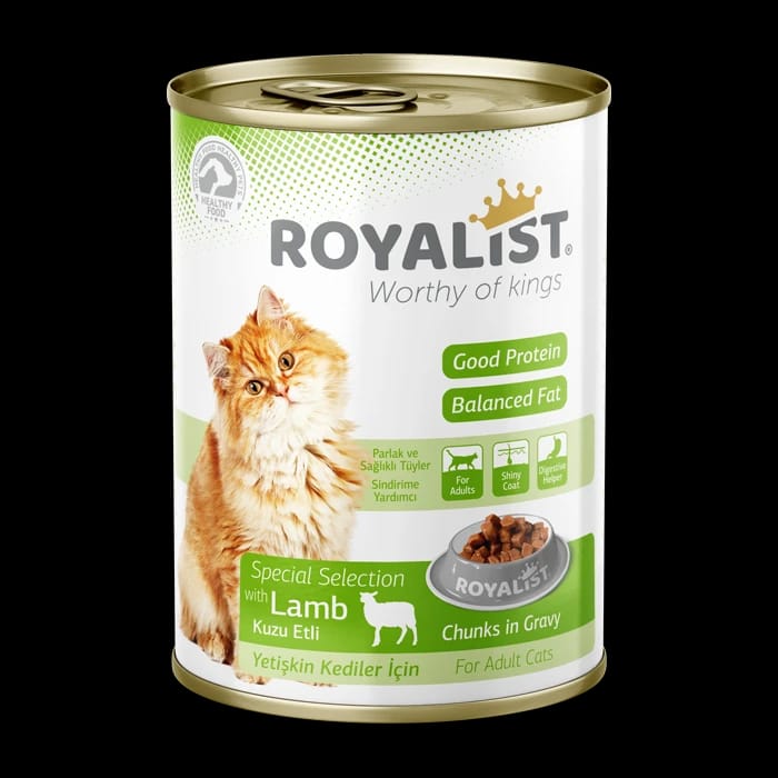 king cat kitten lamb chunk in gravy 400g