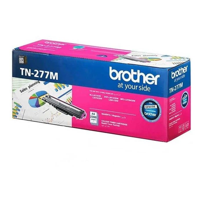 حبر Brother TN-277 الأصلي باللون الأرجواني