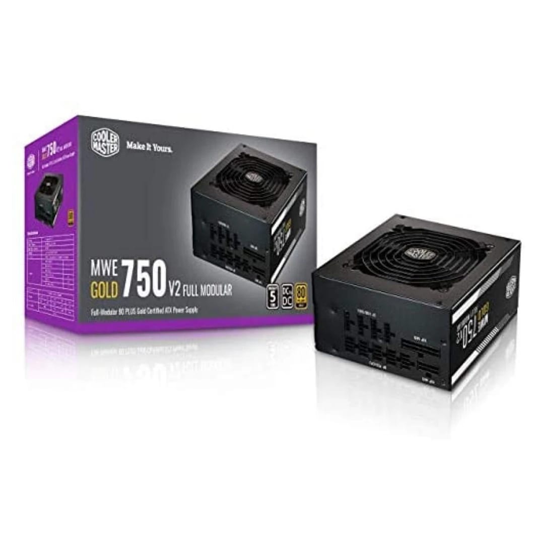 Cooler Master MWE750 V2: مزود طاقة كامل الوحدات بقدرة 750 وات معتمد من 80+ Gold