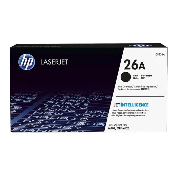 HP 26A Black Original Toner Cartridge (CF226A)