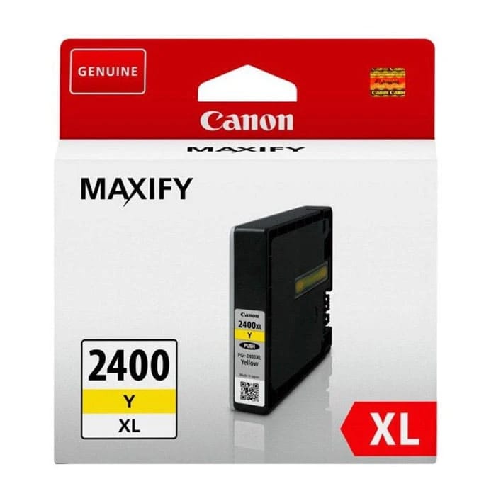 خرطوشة الحبر الأصلية PGI-2400XL باللون الأصفر من Canon