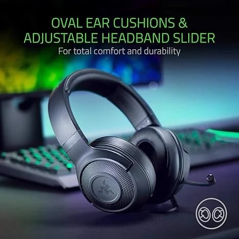 Razer Kraken X Ultralight Gaming Headset: 7.1 Surround Sound