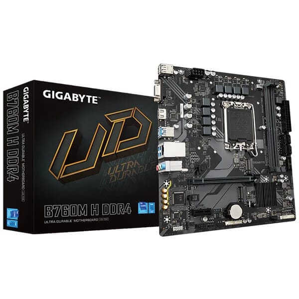 GIGABYTE B760M H DDR4 MOTHERBOARD