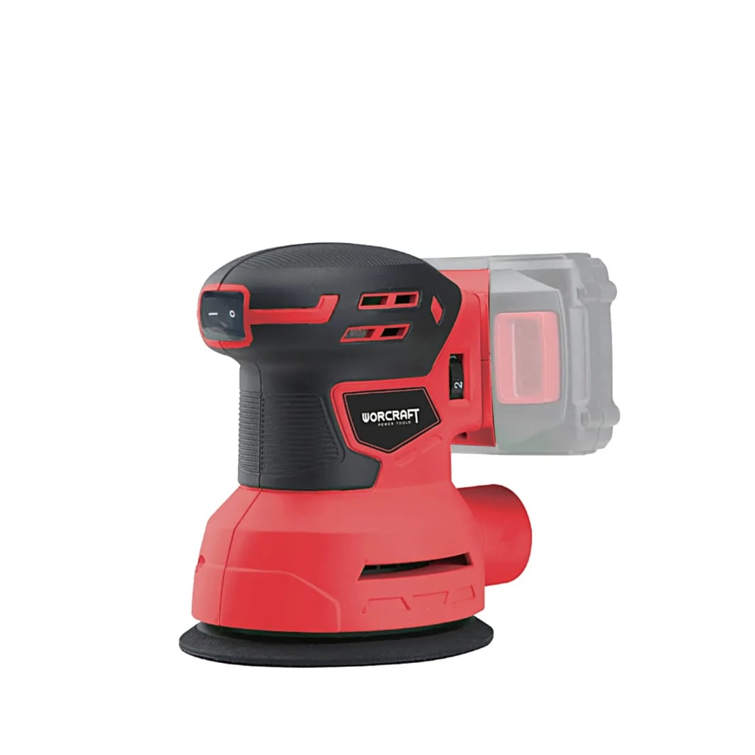 WORCRAFT CORDLESS ROTARY SANDER CRS-S20LI 20 V