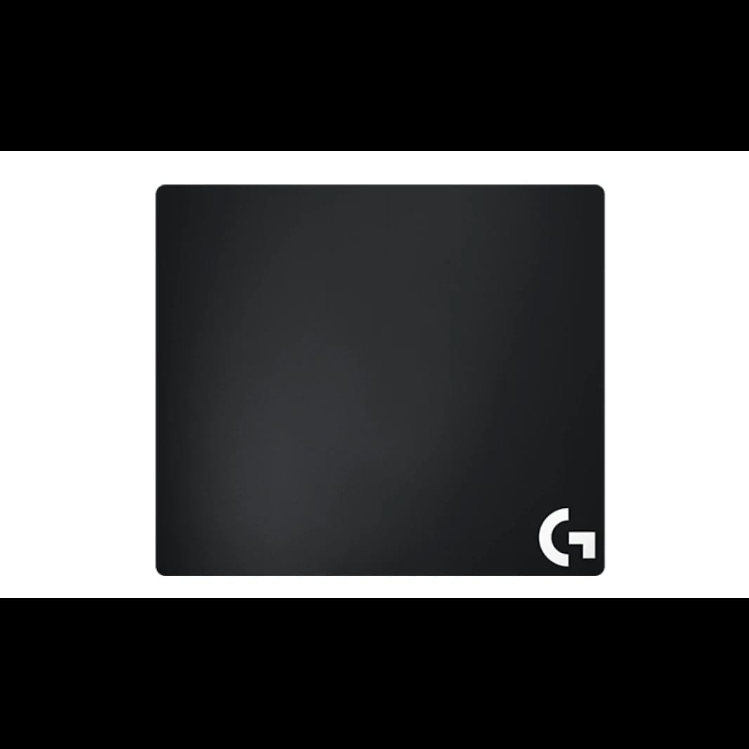 Logitech G640 Large Cloth Gaming Mousepad w/ Rubber Base & Optimised Surface Texture (460X400X3mm) - Black