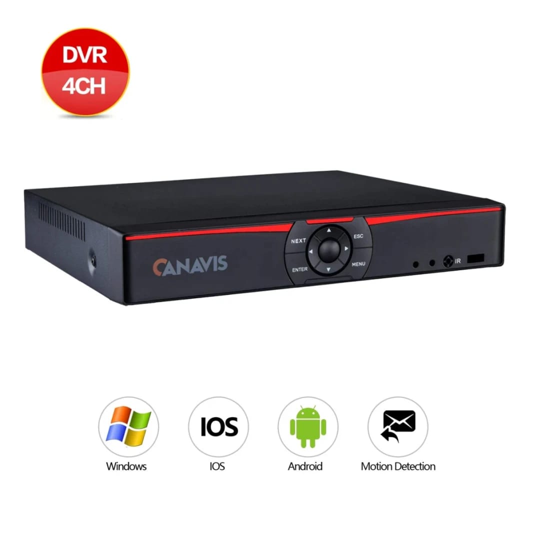 4ch  Output:VGA/Bnc/HDMI;1pcs SATA HDD Port;*Support 4tb Hard Disk; ..Real-Time Decoding Ability: 4ch D1/4