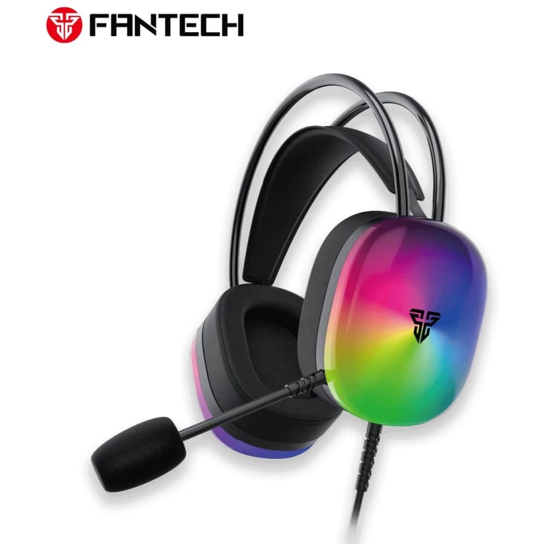 Fantech AURORA HG29 RGB 7.1 Wired USB Virtual Surround Sound Gaming Headset, Clear Sound & Deep Bass w/ Omnidirectional Mic & Easy Volume Control