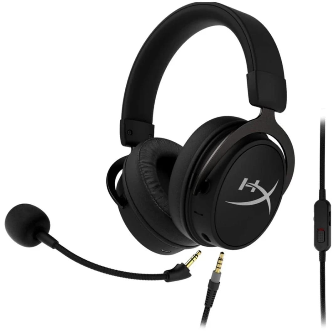 HyperX Cloud MIX - Wired Gaming Headset + Bluetooth,Game and Go, Detachable Microphone, Lightweight, Multi Platform Compatible - Black