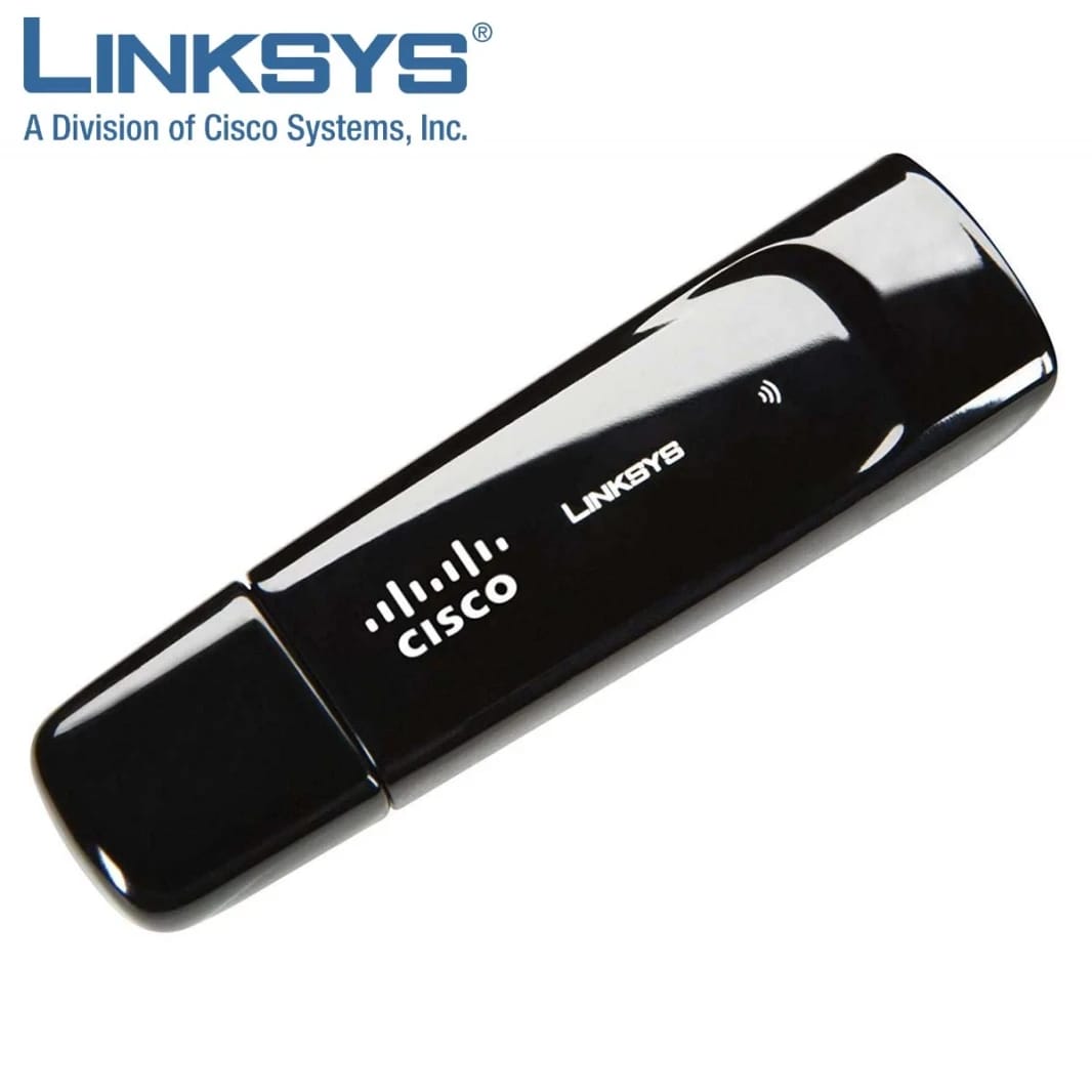 Linksys WUSB100 Wireless Network USB Adapter. Cisco-Linksys Rangeplus Wrls USB Compact Adapter Wl-Nic. USB - 54Mbps