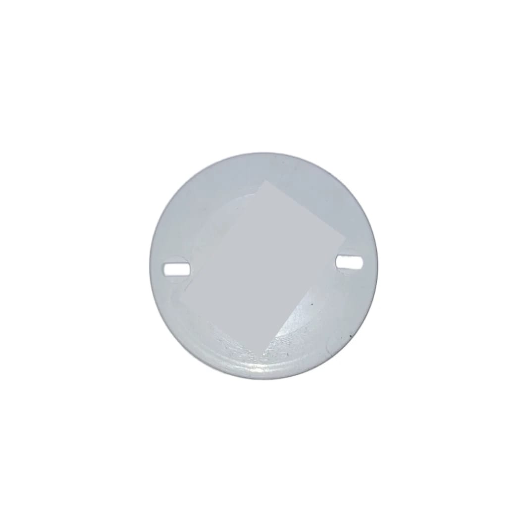 WHITE ELECTRIC BOX COVER 6.5CM