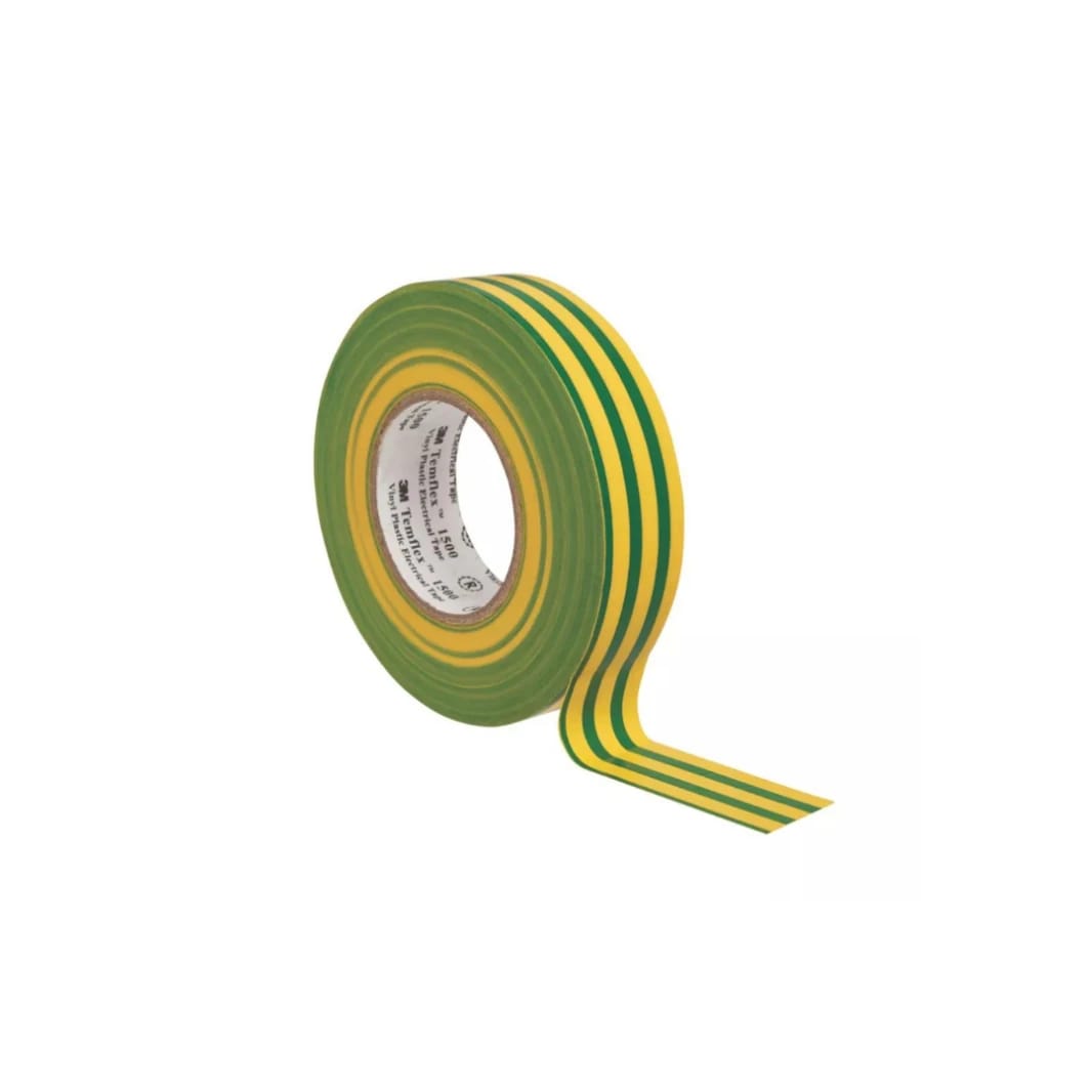 3M_TEMFLEX ELECTRICAL TAPE 10*3/4" YARDS-YELLOW/GREEN