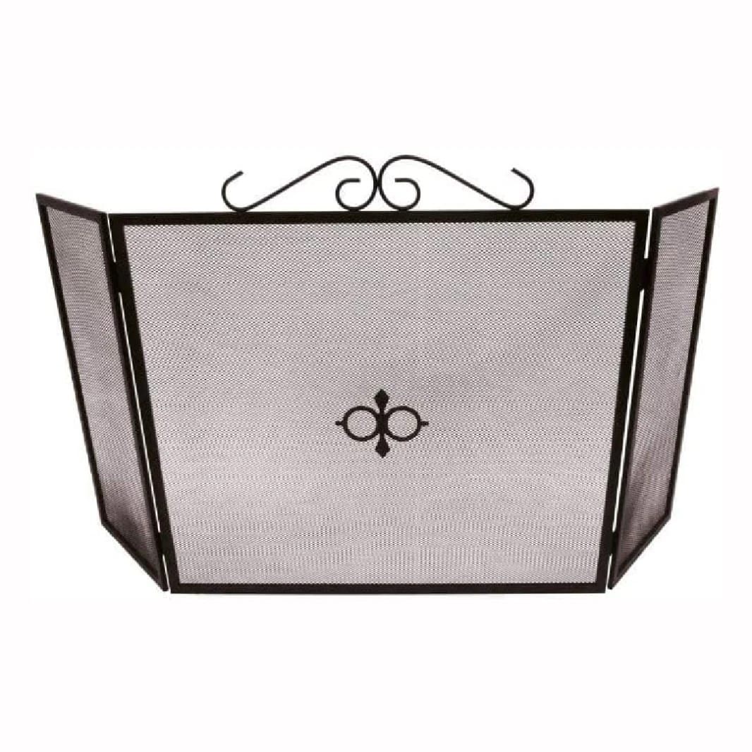 FIREPLACE SCREEN 60X110 BLACK