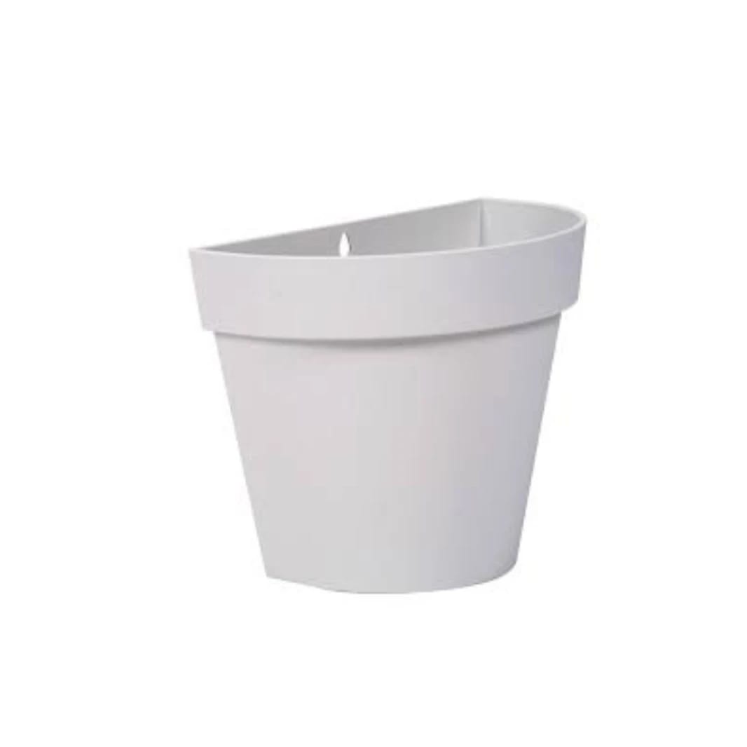 EDA TUSCANY WALL POT 21CM WHITE
