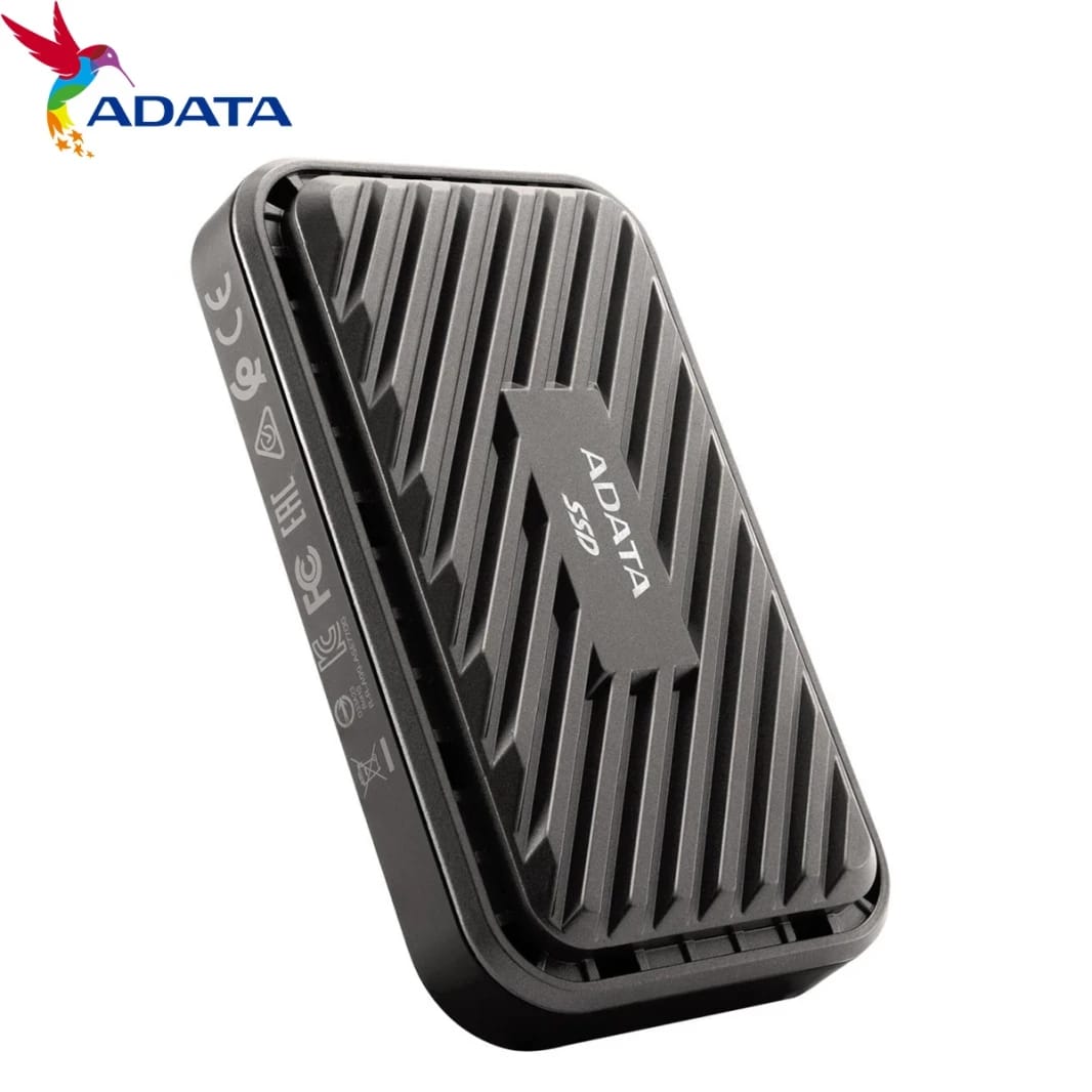 ADATA RGB SE770G 512GB USB3.2 Type-C Fast Transfer Gaming and Personal External SSD